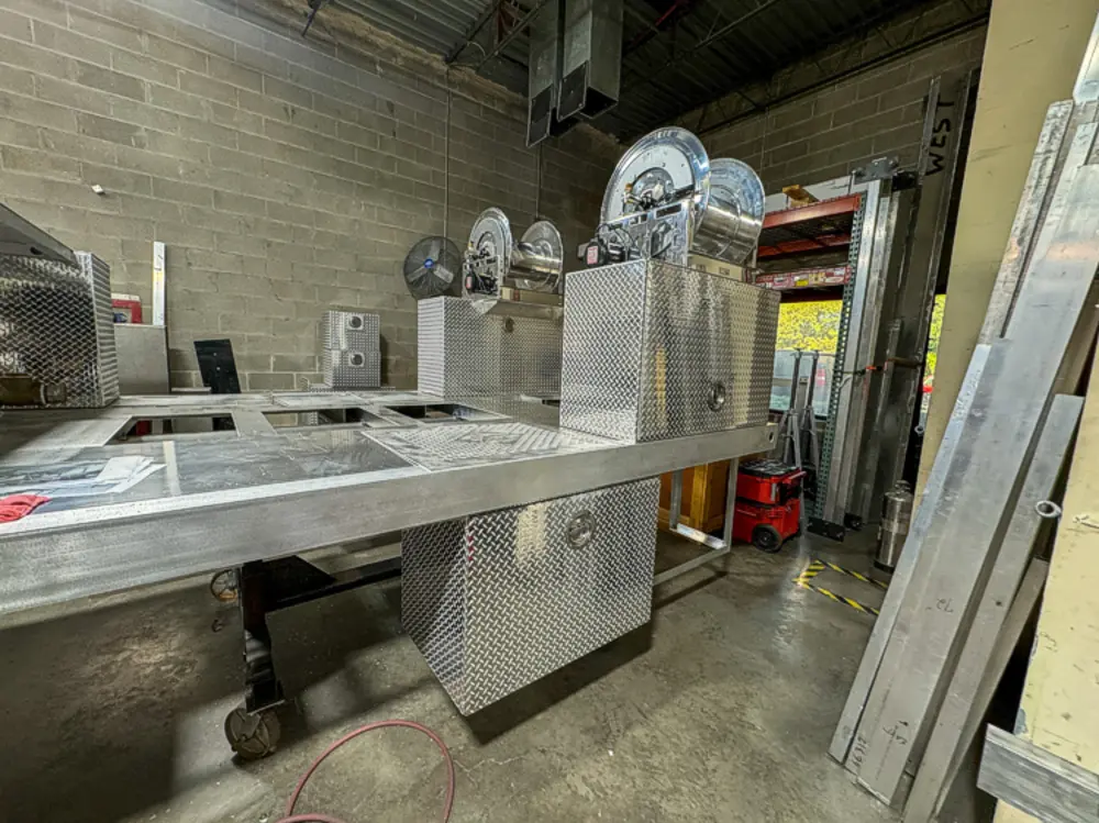 Rear module view with chevron panel pieces, photo 145 of 303.